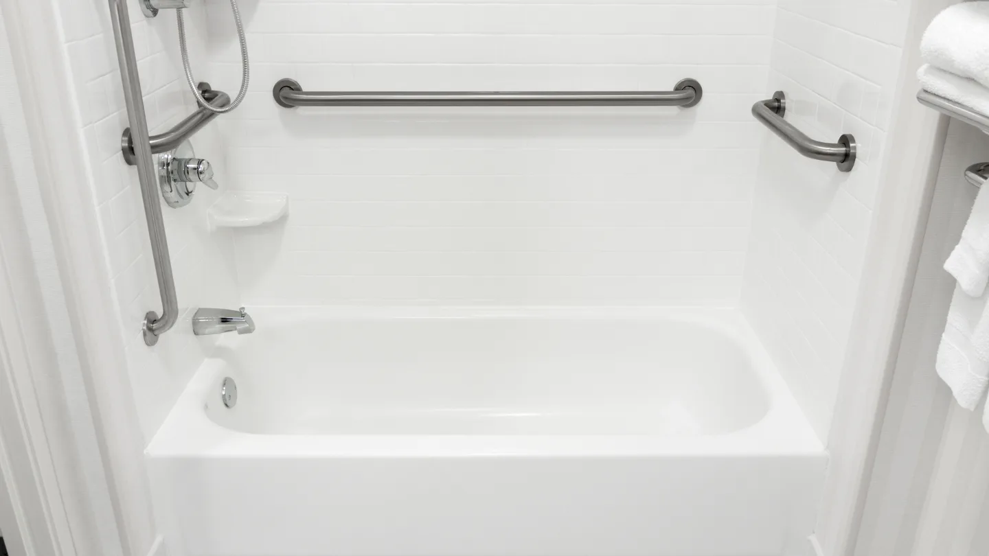 Fully Accessible Bathroom - Thoughtfully designed so everyone can move with ease, comfort, and independence.